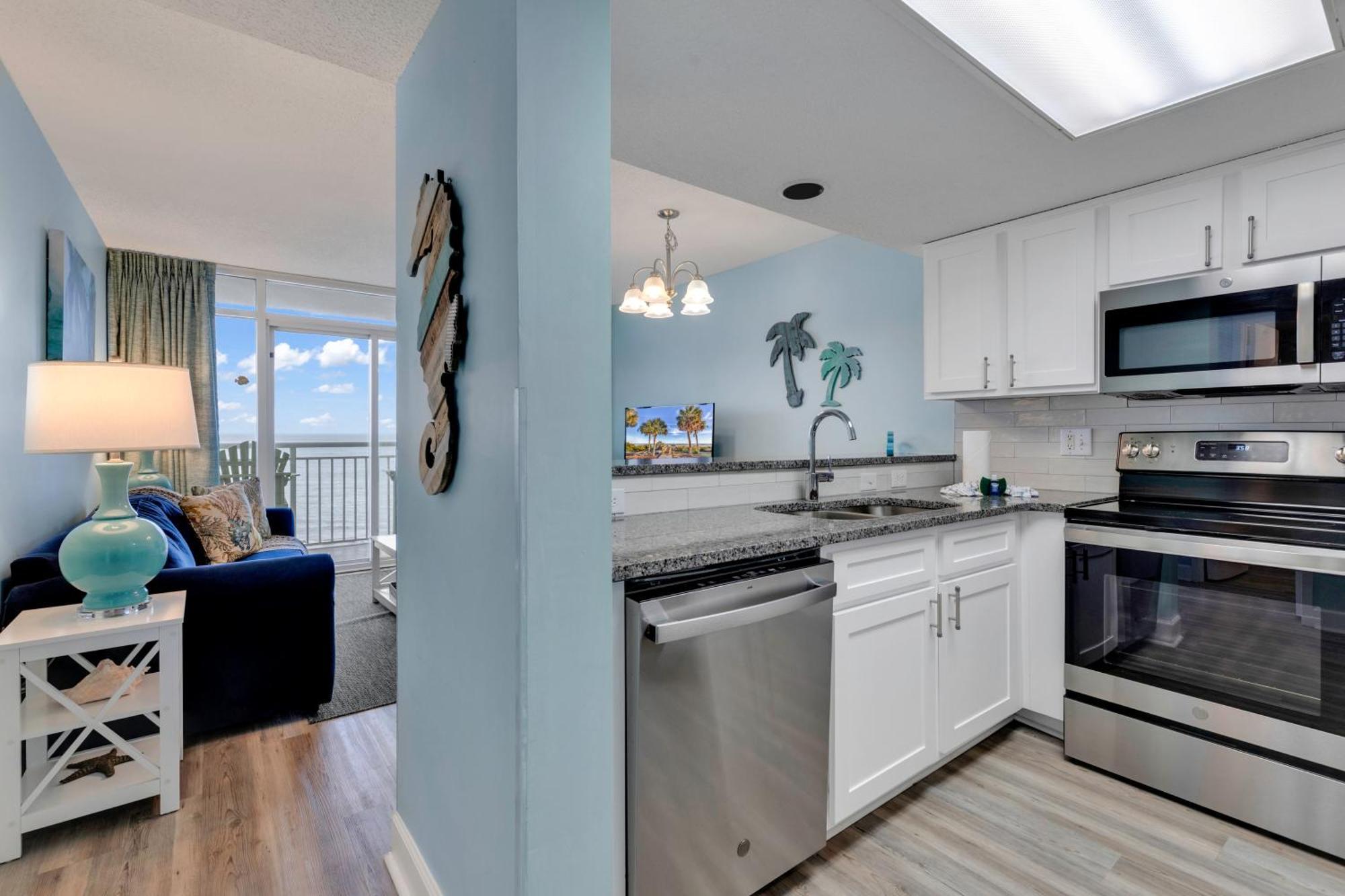 Ocean Front 2Br Elegant Condo In Atlantica Resort Myrtle Beach Bagian luar foto