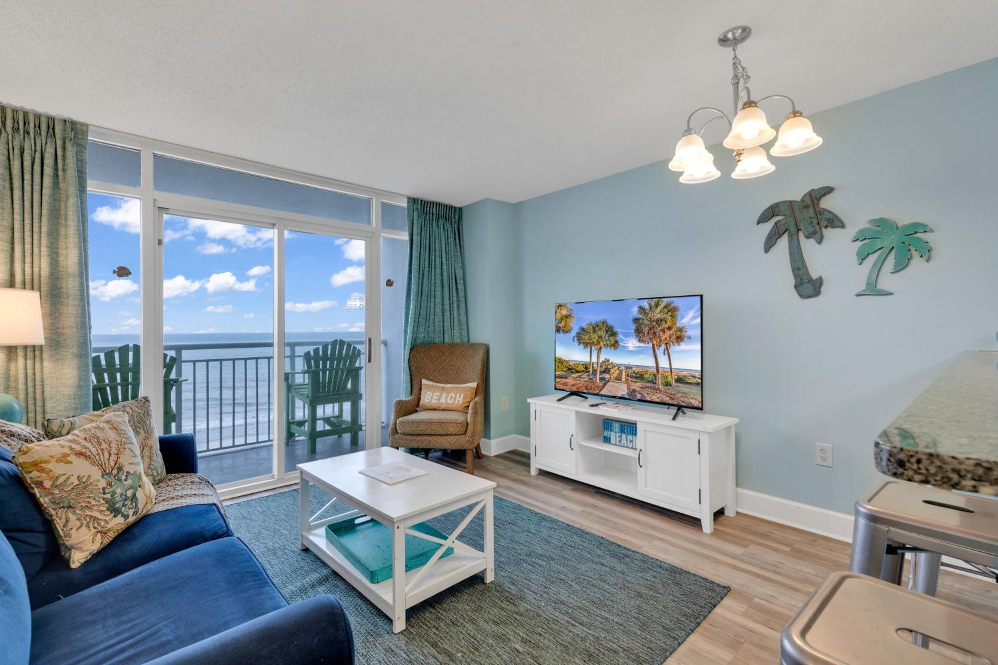 Ocean Front 2Br Elegant Condo In Atlantica Resort Myrtle Beach Bagian luar foto