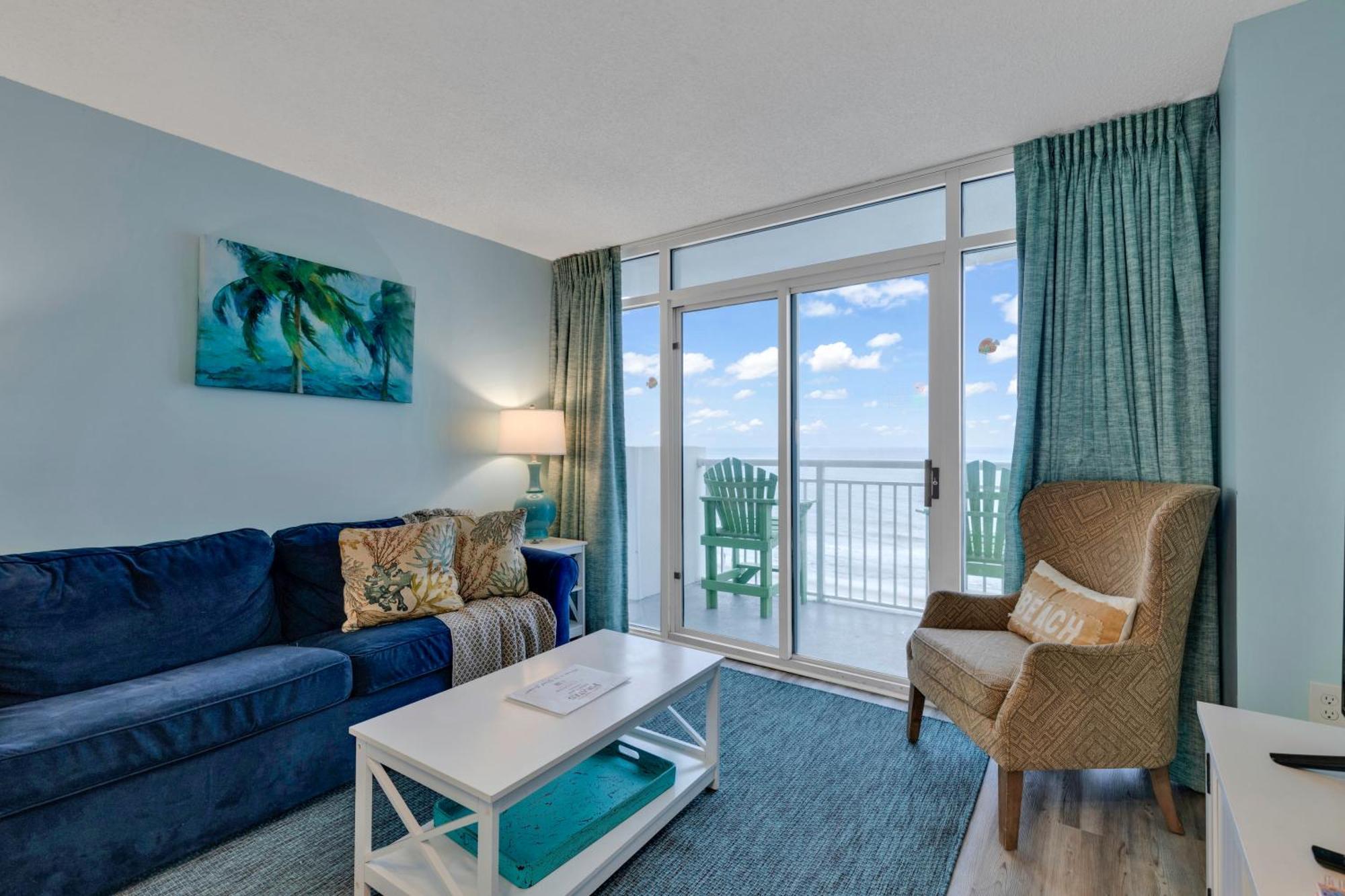 Ocean Front 2Br Elegant Condo In Atlantica Resort Myrtle Beach Bagian luar foto