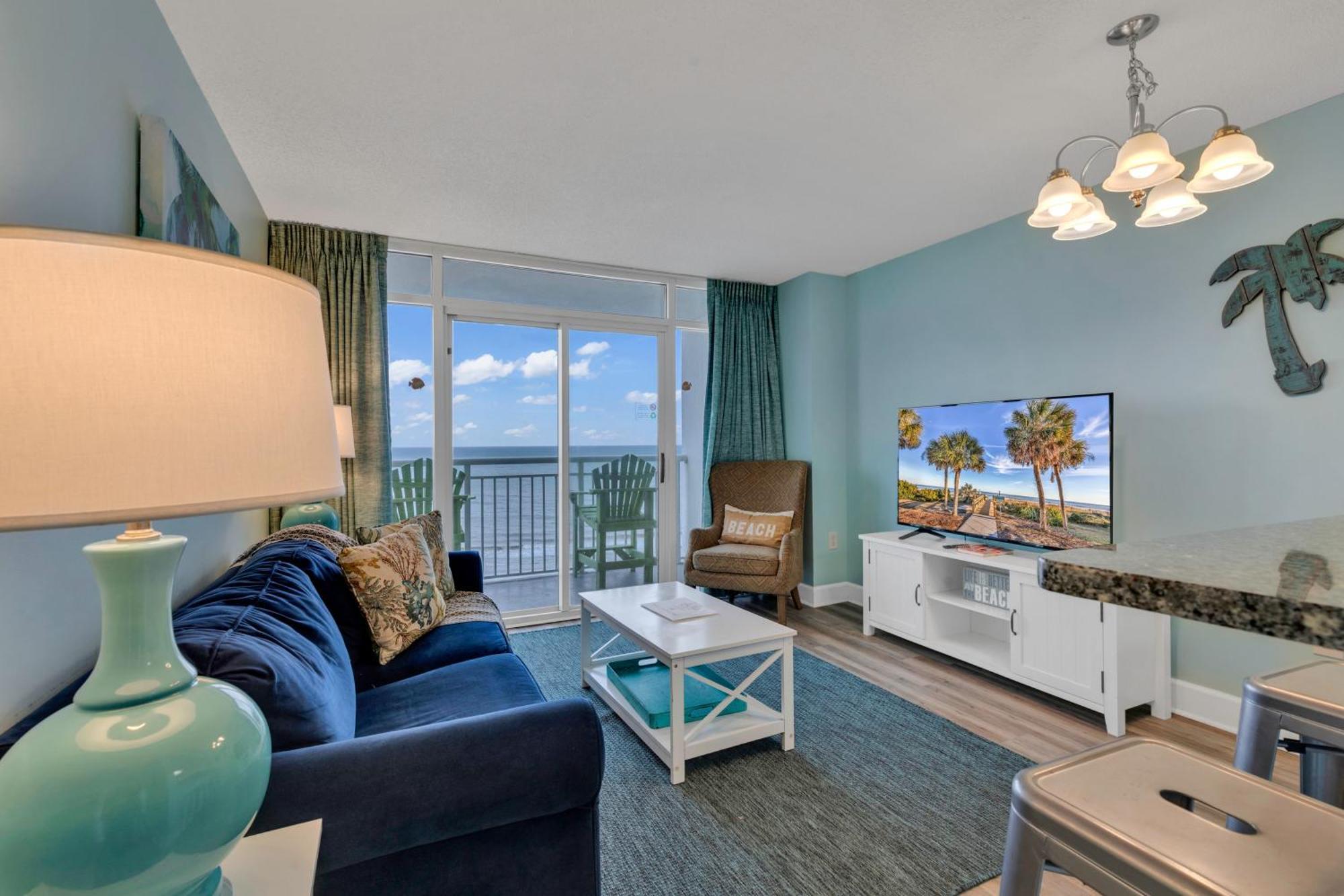 Ocean Front 2Br Elegant Condo In Atlantica Resort Myrtle Beach Bagian luar foto